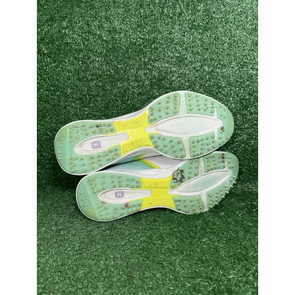 FootJoy Golf Shoes Womens Size 7 FJ Fuel Multicolor Spikeless Sports Sneakers - Picture 8 of 9